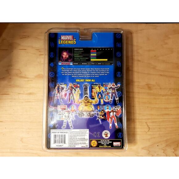 🗨🧬 Toybiz Marvel Legends X-Men Psylocke (Mojo BAF Wave) 🧬🗨 - Picture 2 of 2